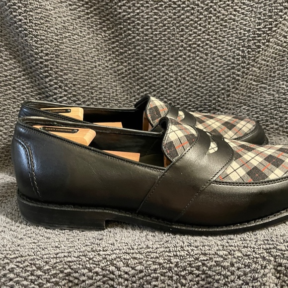 Allen Edmonds Checkerboard Pattern Randolph Loafers Men\'s Shoes Size 10.5 EEE main image 5